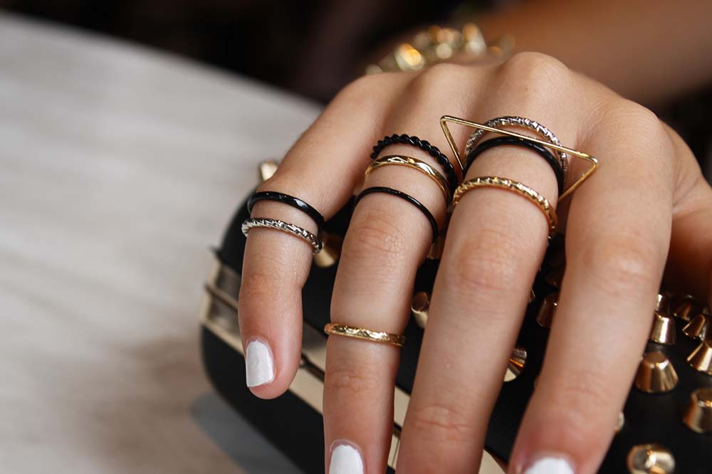 Beautiful Multiple Rings