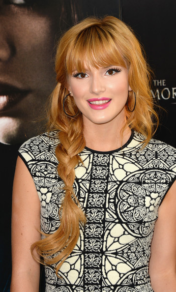 Bella Thorne Long Braided Hairstyle