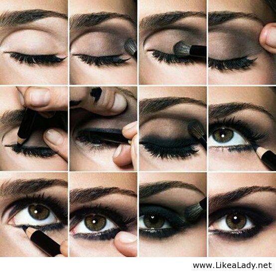 Black and Copper Makeup Tutorial