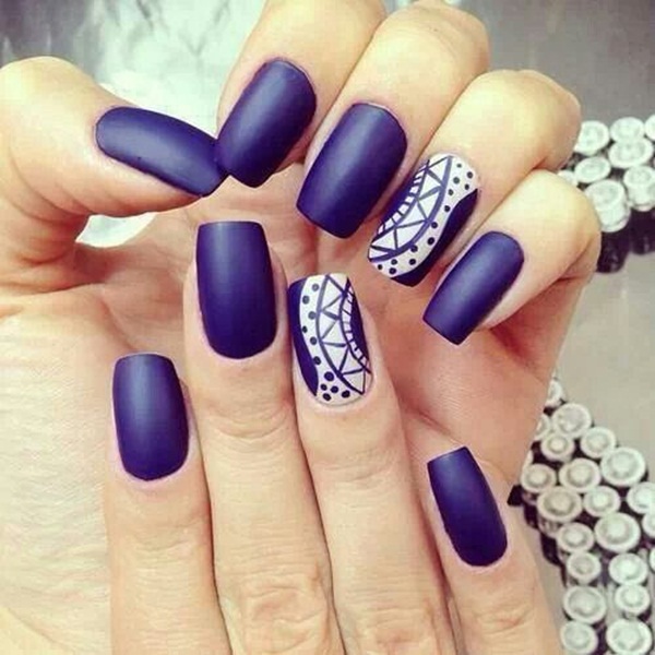 Blue Nails for Classy Nail Designs