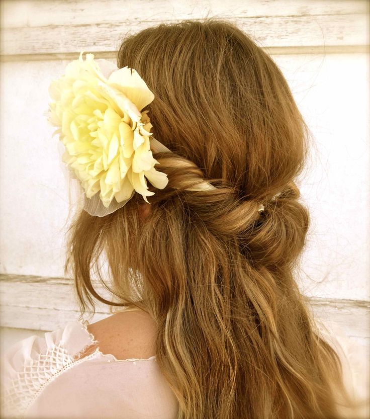 Boho Twist Hairstyle with a Headband