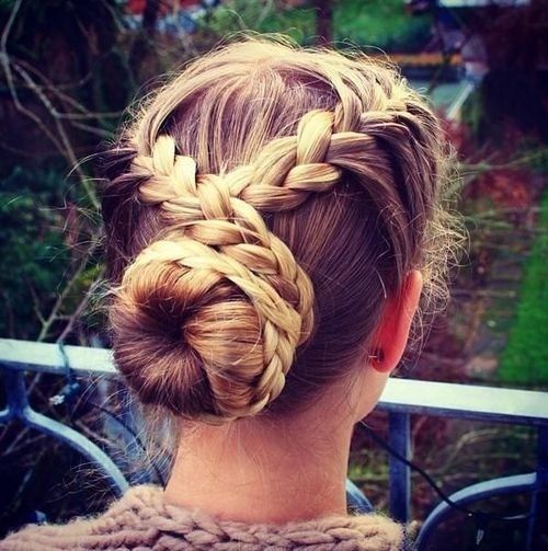 Braided Updo Hairstyle