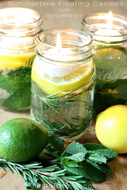 Candles in Jars