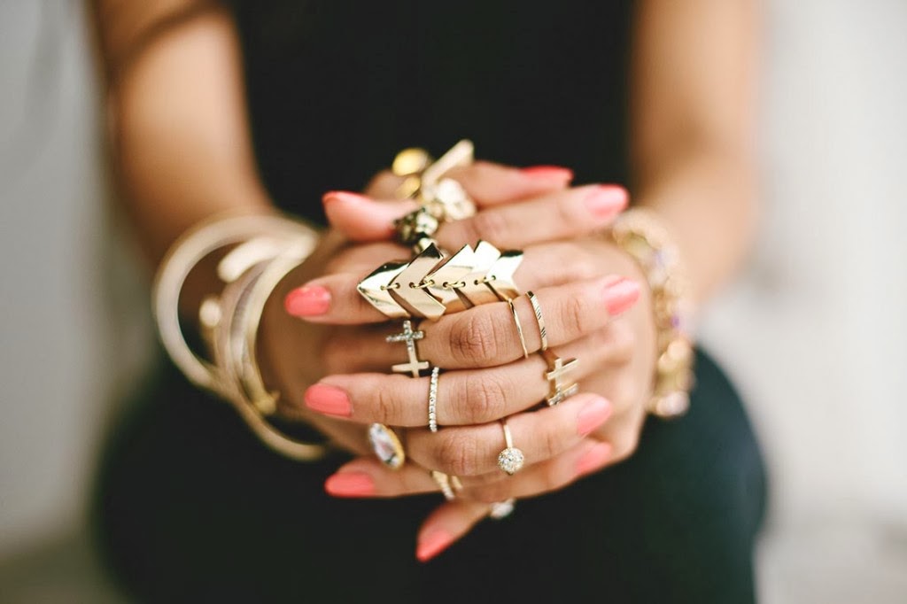 Chic Multiple Rings