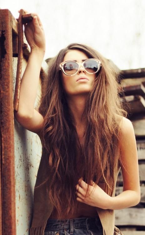 Cool Long Hairstyle for Young Women
