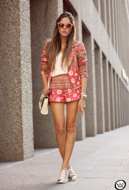 Coral Outfit Ideas - Coral Suit