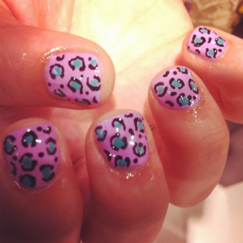 Leopard Nail Ideas for Women - Pretty Designs