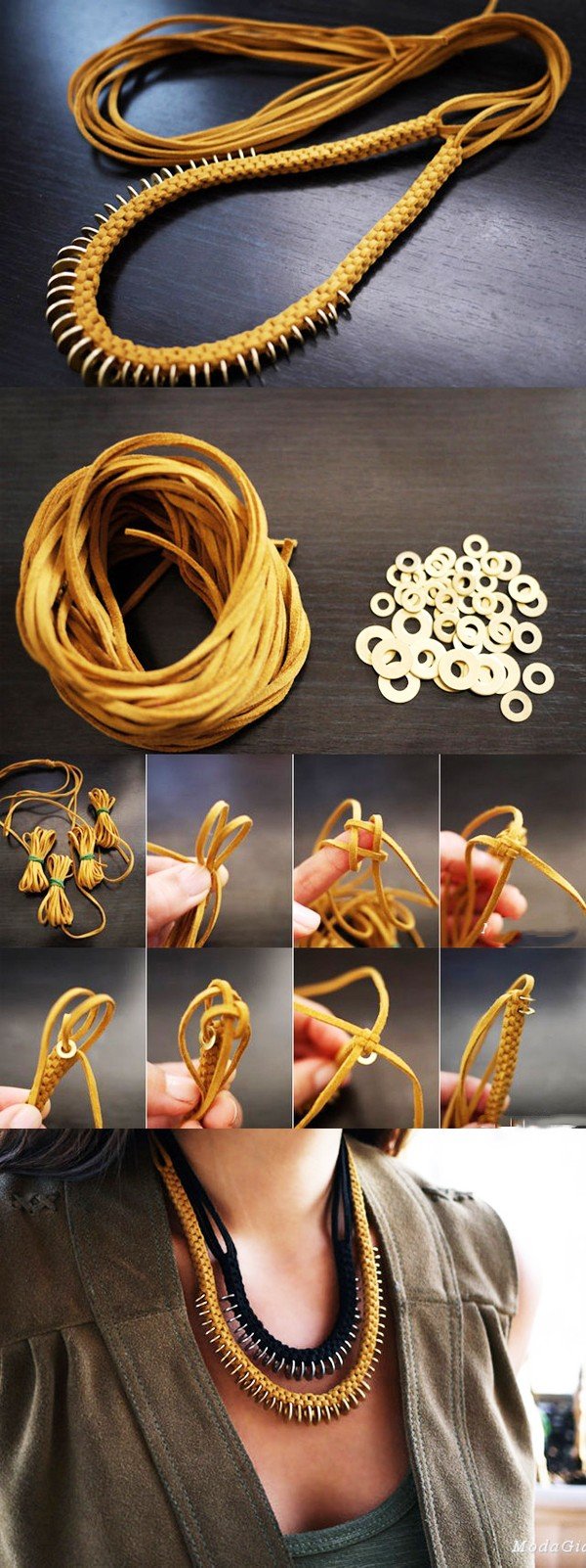 DIY Chain Necklace Tutorial