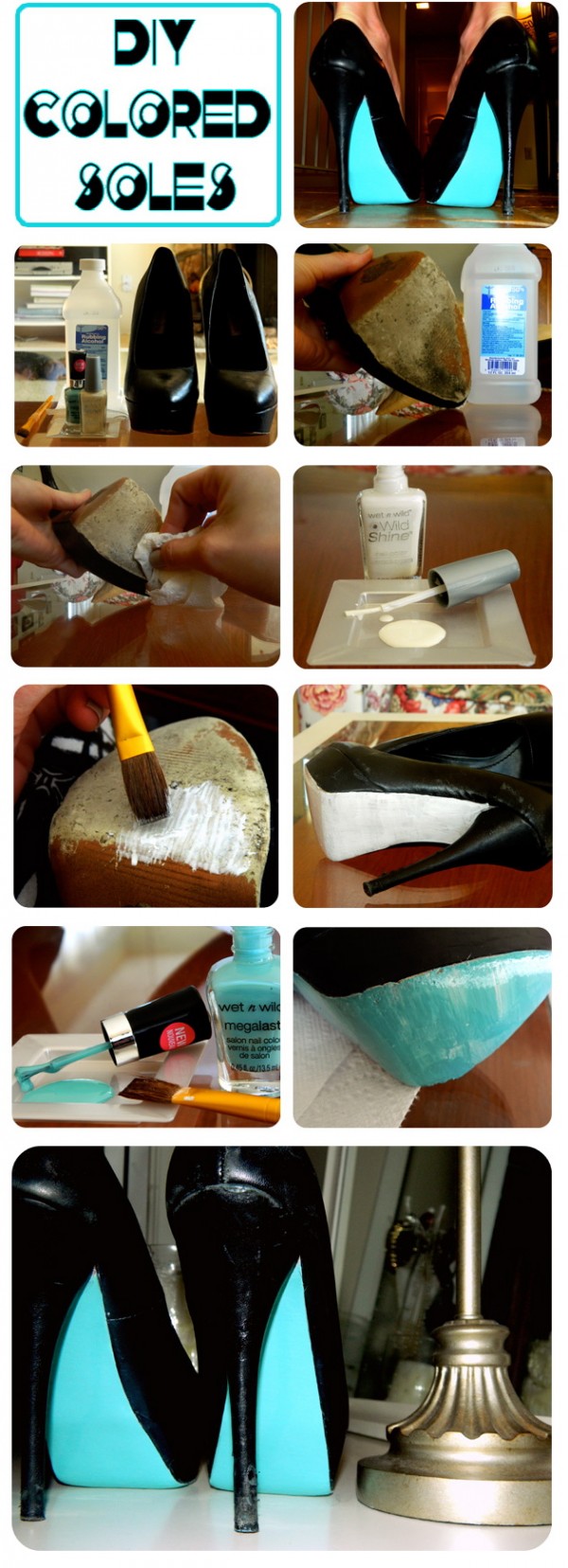 DIY Colored Shoes