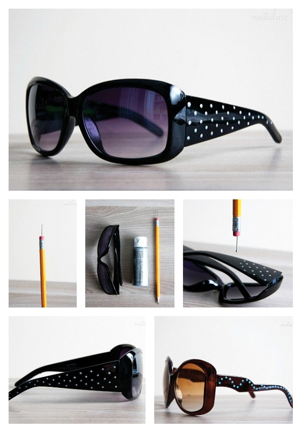 DIY Embellished Sunglasses