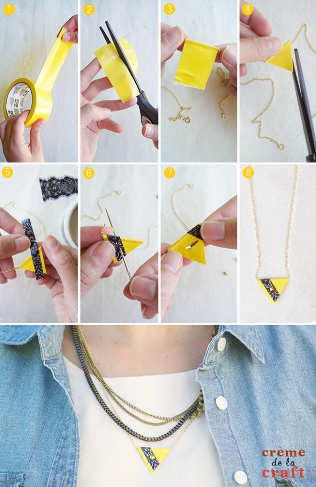 DIY Feather Necklace