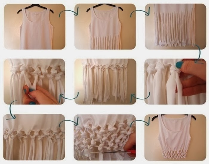 DIY Fringe Shirt