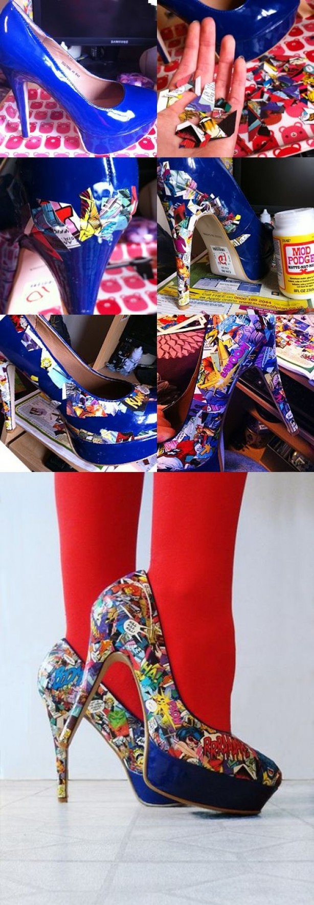 DIY Print Pumps