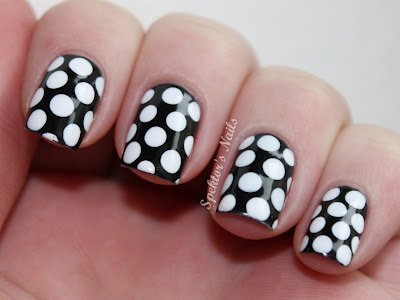 Dotted Nail Art Design