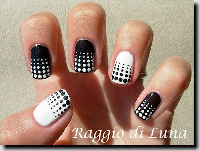 Dotted Nail Art Design