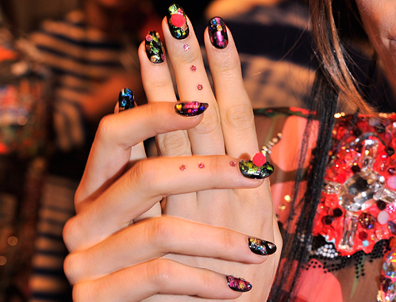 Embellished Nail Design