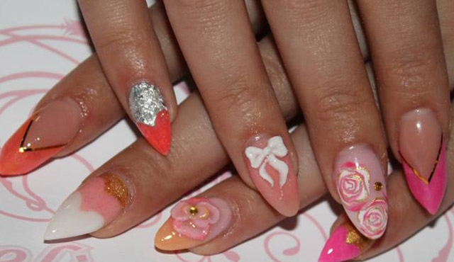 Embellished Nails for Summer Nail Designs