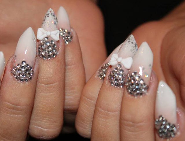 Embellished Nails for Summer Nail Designs