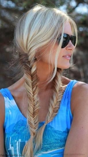 Fishtail Braids for Summer