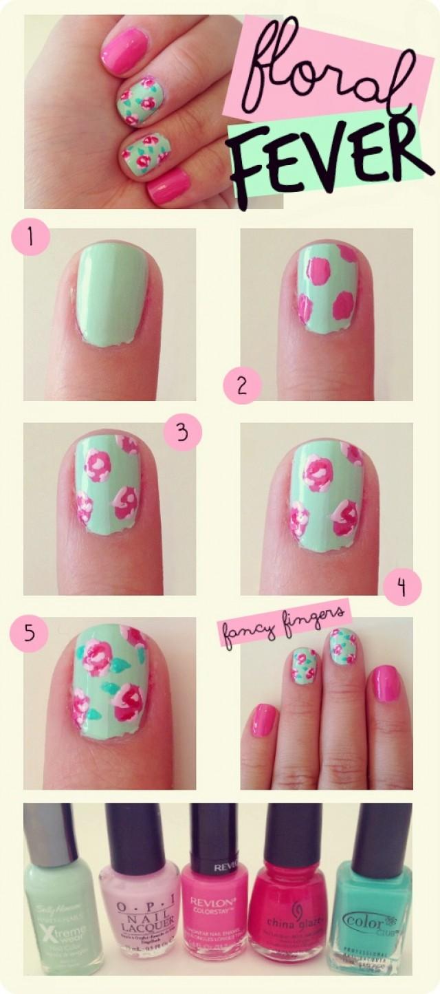 Floral Nail Art