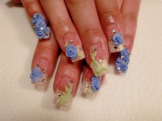 Floral Nails