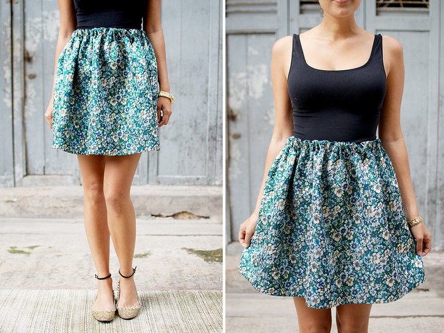 Floral Skirt