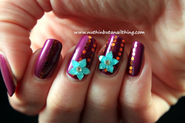 Flower Nail Design