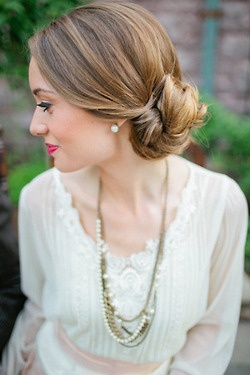 Graceful Low Bun for Women