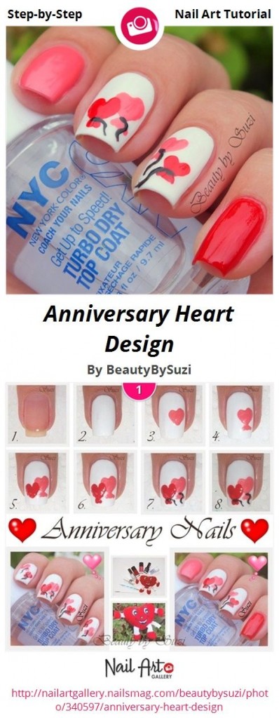 Heart Shape Nails