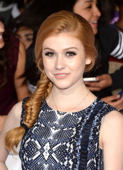 Katherine McNamara Long Braided Hairstyle