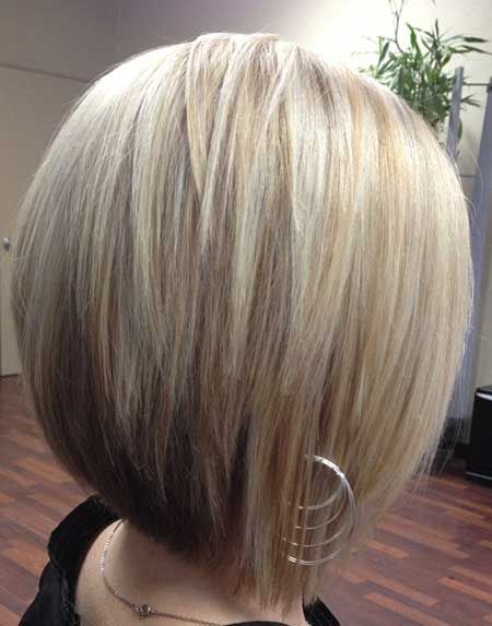 Layered Bob Hairstyle for Straight Hair
