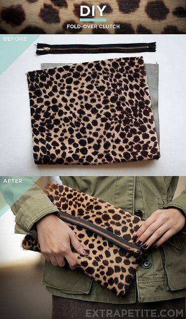 Leopard Clutch