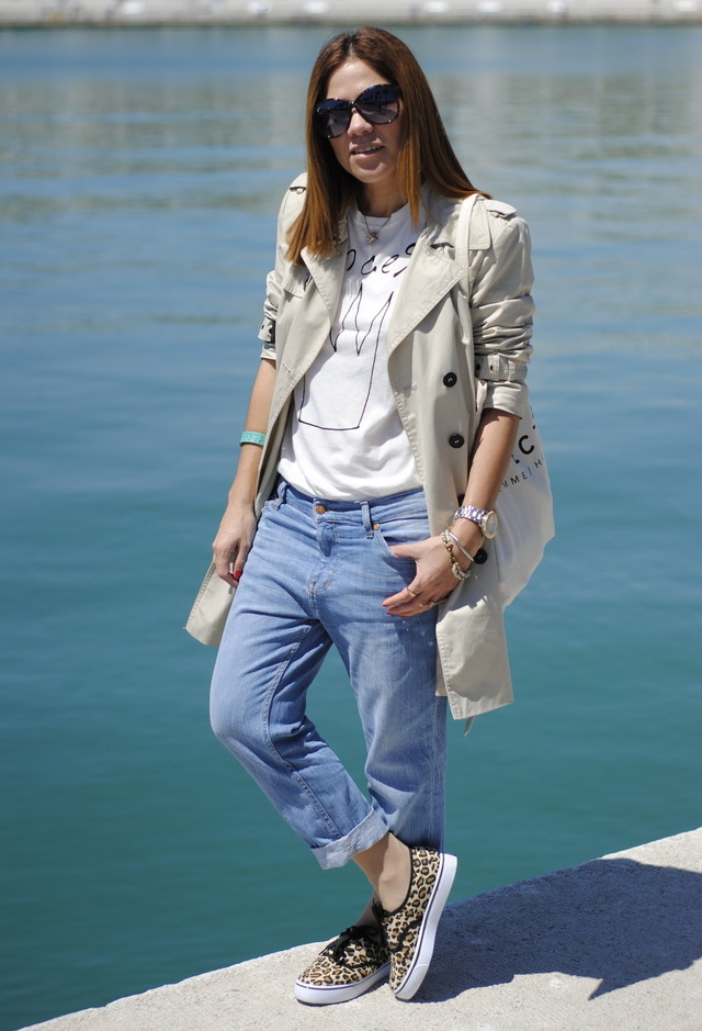 leopard print slip on sneakers outfit