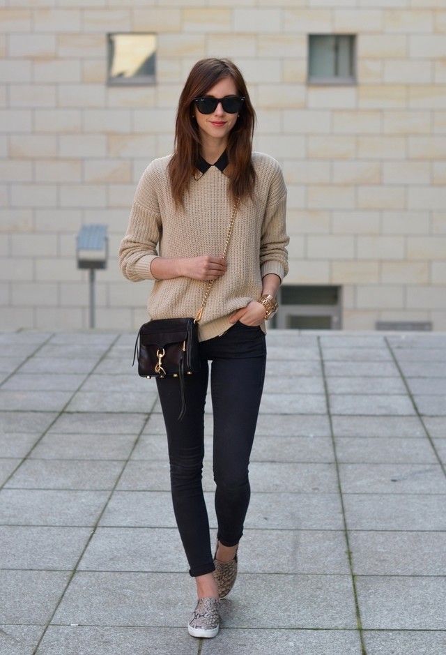 Casual-chic Outfit Ideas with Slip-on Shoes - Pretty Designs