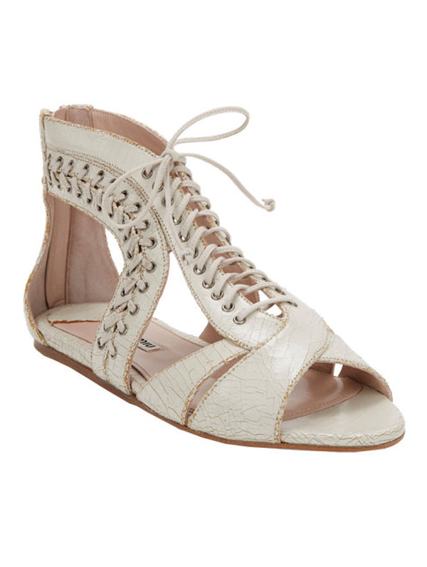 MIU MIU Gladiator Sandals