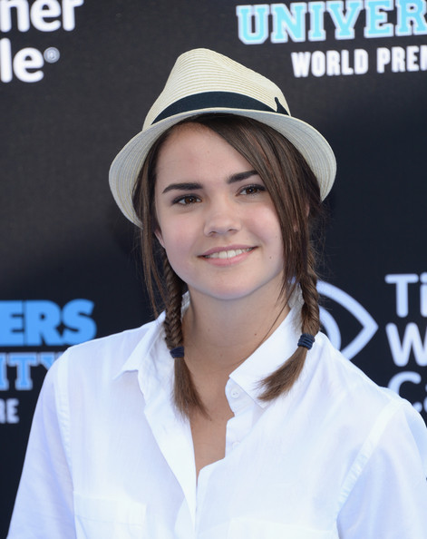Maia Mitchell Long Braided Hairstyle