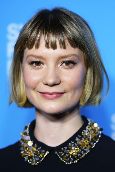 Mia Wasikowska Youthful Short Bob