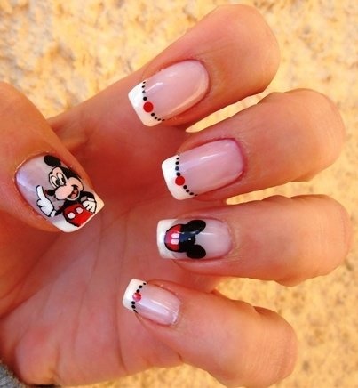 Mickey Mouse Nails