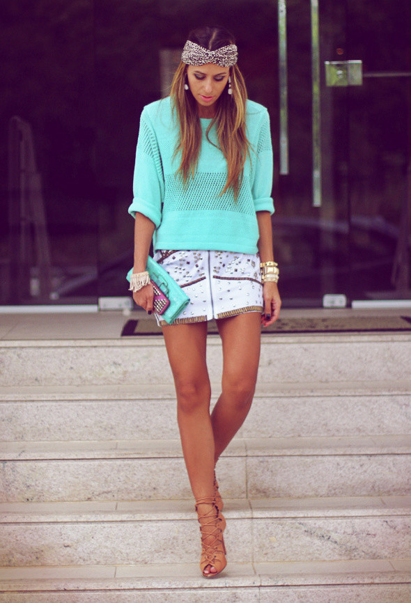 Mint Outfit Ideas - Mint Top