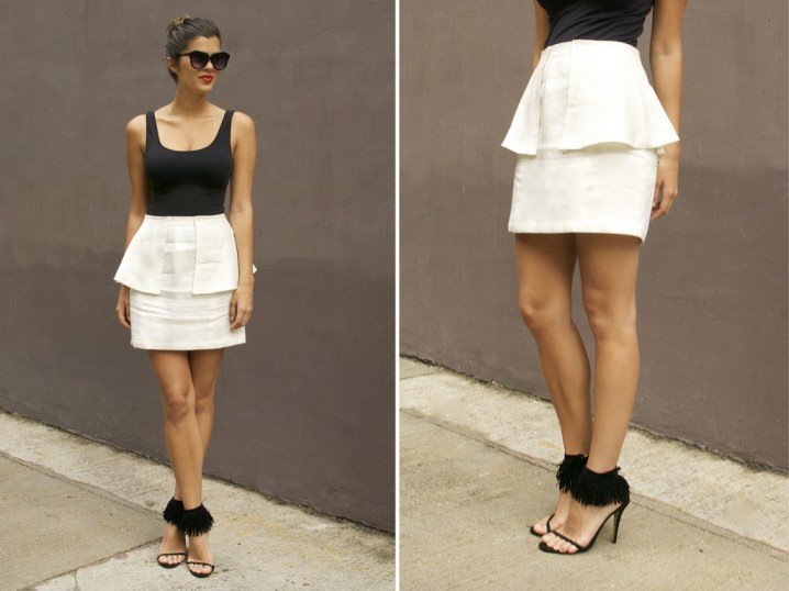 Peplum Skirt