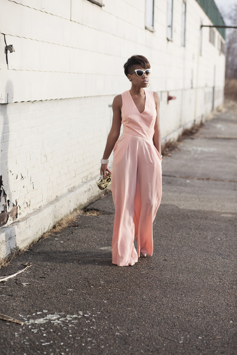 Pink Jumpsuit for Women