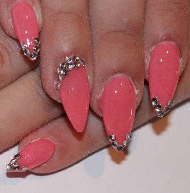 Pink Nails for Summer Nail Designs