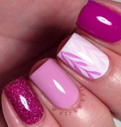 Pink Nails