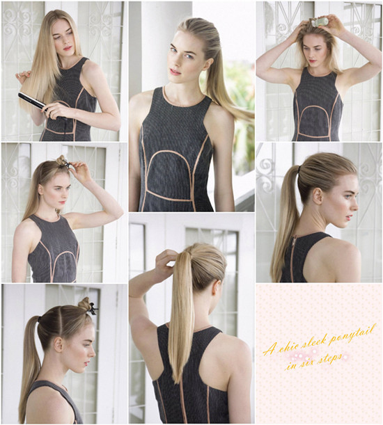 Ponytail for Straight Hair