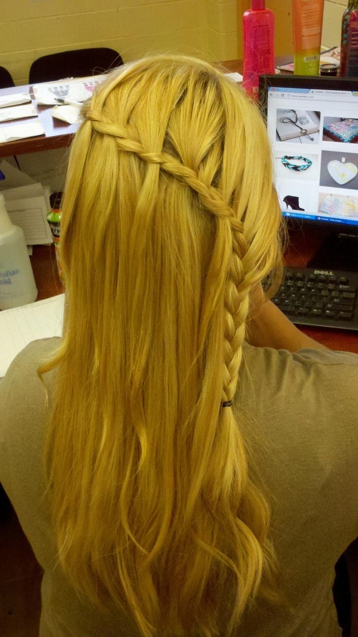 Pretty Waterfall Braid