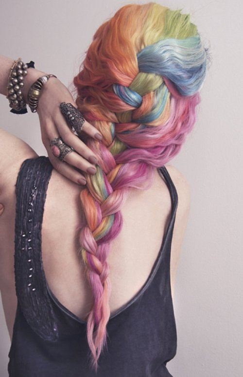 Rainbow Hair Colors for 2014