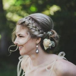 Romantic Braided Updo