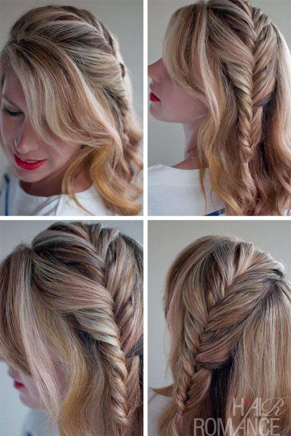 Romantic Fishtail Hairstyle