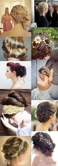 Romantic Updo Hairstyle for Weddings and Holidays