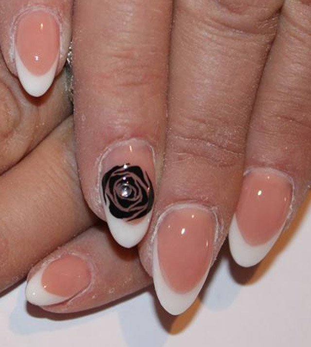 Rose Nails for Summer Nail Designs